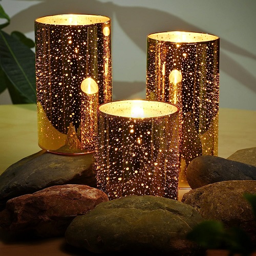 Flickering Flameless Candle By CARTCLIK